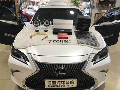 泉州雷克薩斯ES汽車(chē)音響改裝